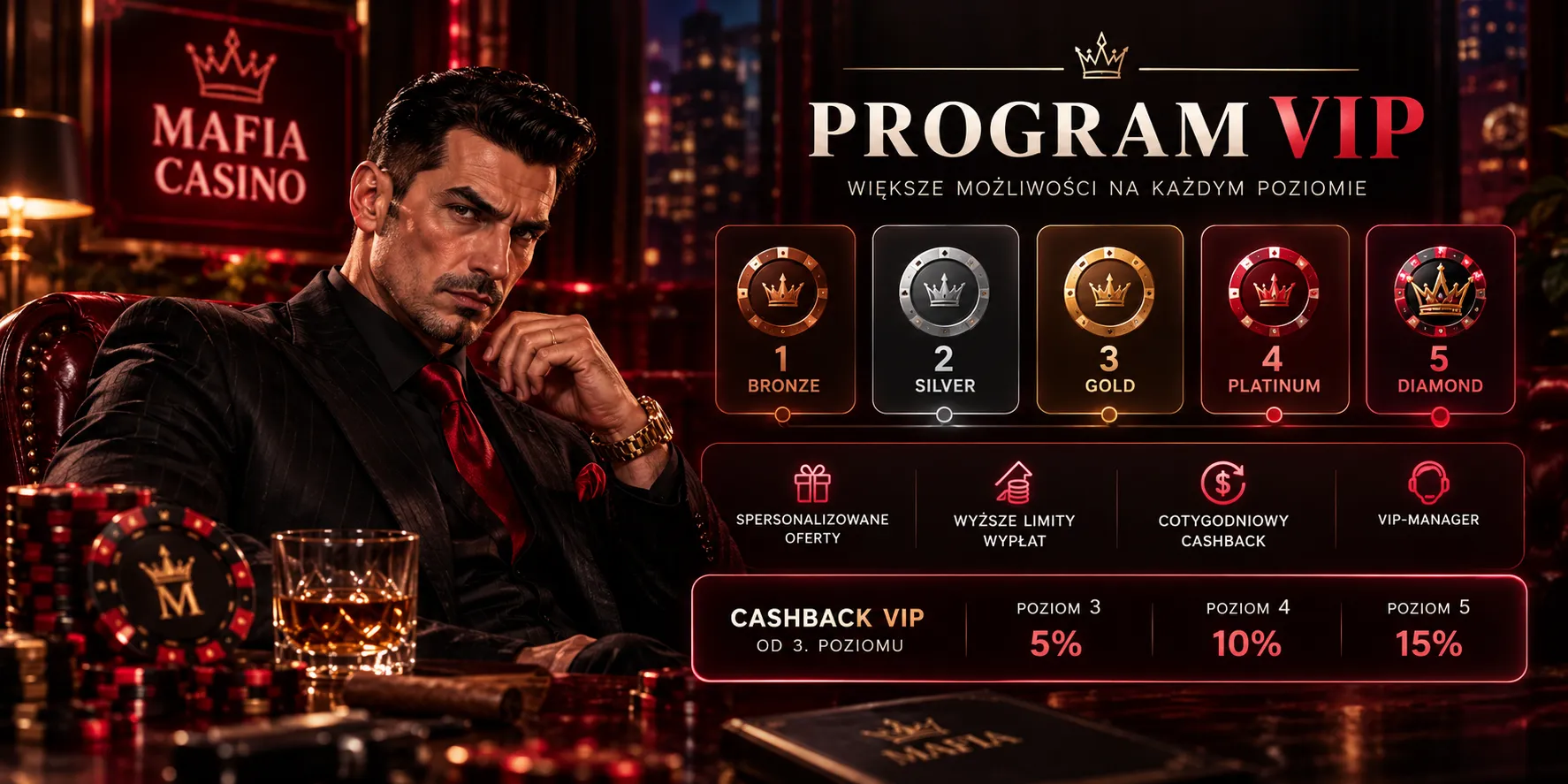 Program VIP Mafia Casino